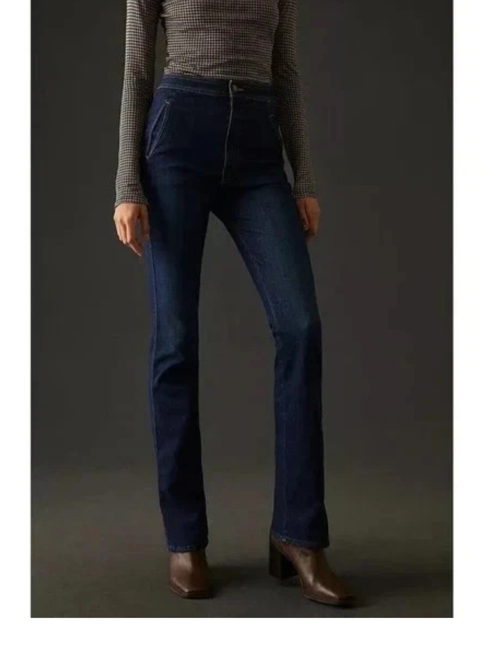 NWOT Mother High-Rise Smokin’ Double Welt Heel Jeans 29
